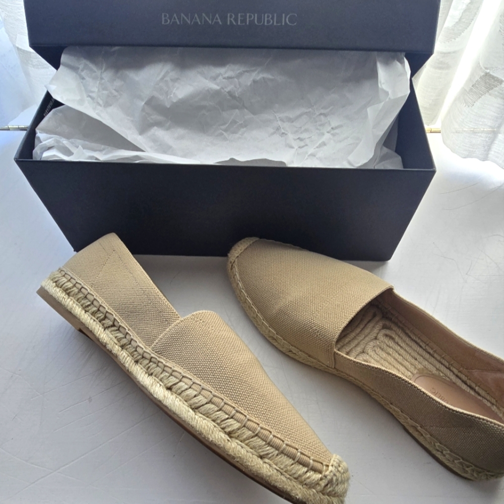 Banana Republic Canvas Espradrille Shoes